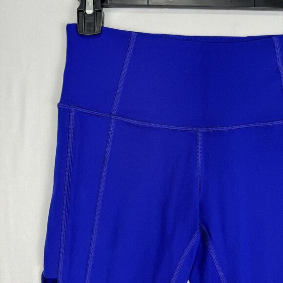 Victoria's Secret Sport Knockout Yoga Pants Size XS Blue Ladder Cut Out Leggings - Picture 4 of 10